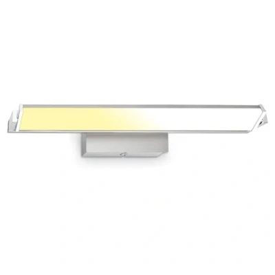 Imagen de Briloner Aplique de pared LED Udonga, orientable, CCT, Dime, níquel