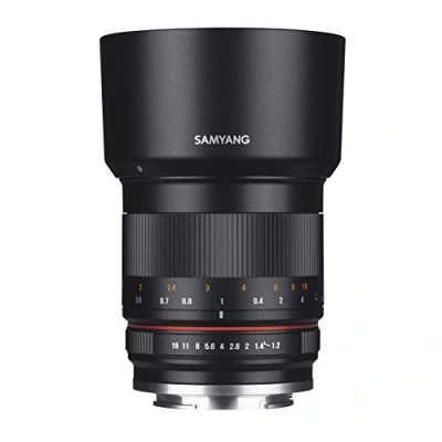 Imagen de Samyang CSC Mirrorless Objetivo fotográfico para Fuji X (50mm F1.2 AS UMC CS), Negro