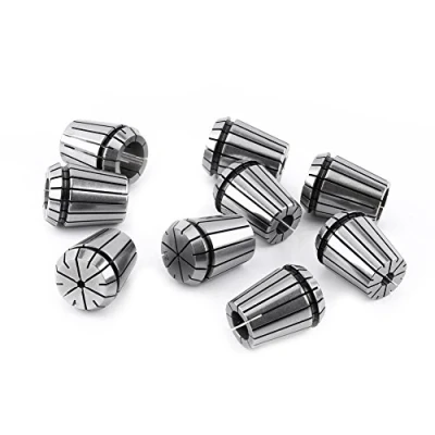Imagen de Juego De 9 Pinzas Resorte TOPINCN Er32 Para Máquina Grabado Cnc Y Herramienta Torno Fresado, 2 20 Mm
