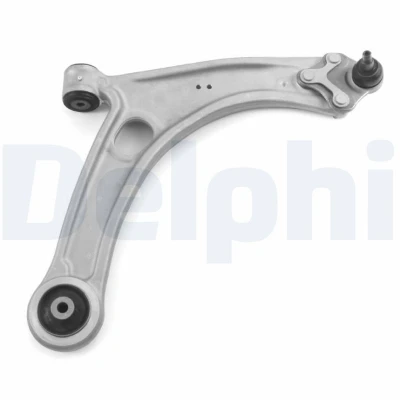 Imagen de DELPHI TC4443 Barra oscilante, suspensión de ruedas con rótula suspensión/carga Eje delantero, derecha Brazo oscilante longitudinal Aluminio