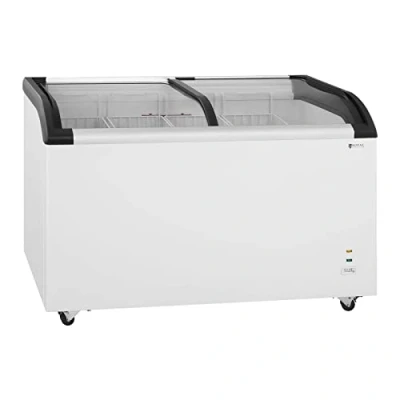 Imagen de Royal Catering Congelador profesional para helados RCFZ 355 (355 L, 210 W, Refrigerante R290, Rango de temperatura 18 bis 25C, Acero/Aluminio)