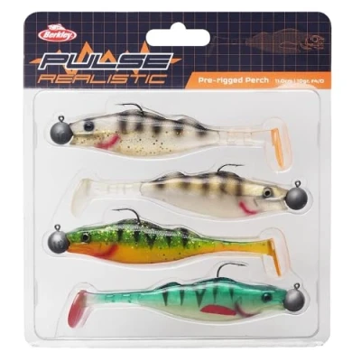 Imagen de Berkley Pulse Realistic Perch Pre atado 7cm Shads