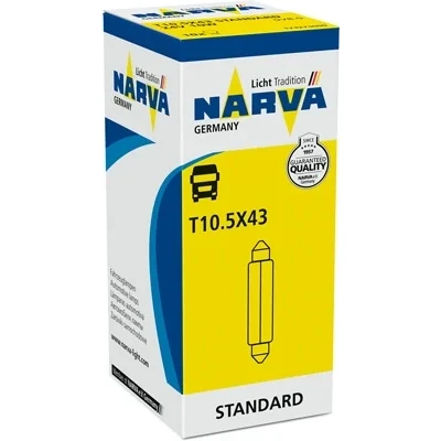 Imagen de NARVA 173273000 Bombillas 24 10 Lámpara de sofito SV8.5