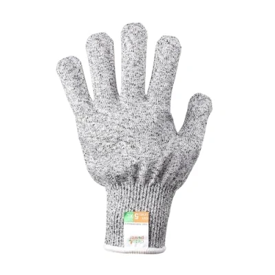 Imagen de ThreeH Guantes resistentes a cortes para niños Nivel 5 Protección tallado de madera, tallado, cocina, jardín, cocina GL02 XXS