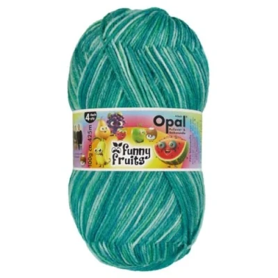 Imagen de Opal Funny Fruits 11412 (425m) 4 Capas Duradero Calcetín Hilado 1x100g