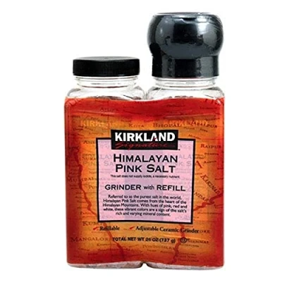 Imagen de Kirkland Signature Himalayan Pink Molinillo de sal con recambio (737 g)