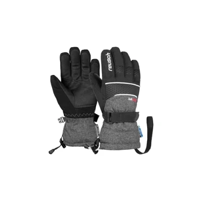 Imagen de Reusch Connor R Tex XT Guantes para niños, Unisex, Negro y Gris, 3