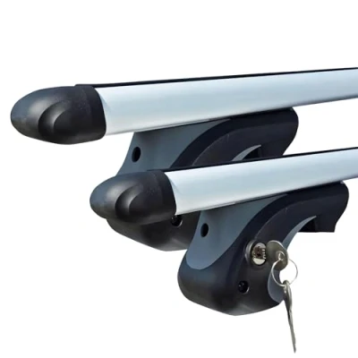 Imagen de VDP R 005 120 Soporte básico para vehículos con rieles de techo, Longitud la barra: cm