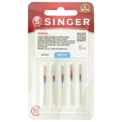 Imagen de Singer Agujas para coser universales 5 unidades N202014 M502