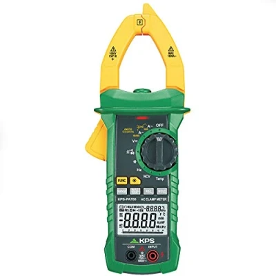 Imagen de KPS PA700 Pinza amperimetrica digital TRMS,Tension DC 1000V AC 750V, corriente 1000A, NCV (detección sin contacto), 40 mm de apertura