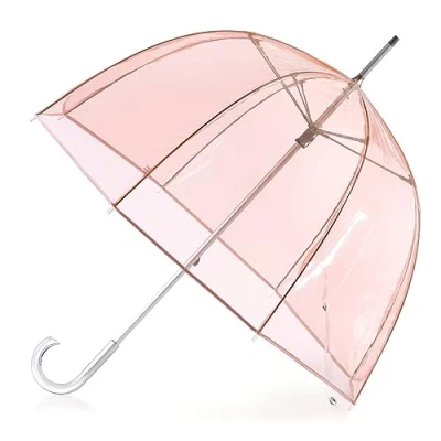 Imagen de Totes Paraguas de burbujas transparente, rosa atardecer, talla única