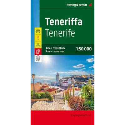 Imagen de Tenerife, mapa de carreteras. Escala 1:50.000. Freytag &amp; Berndt.: Toeristische wegenkaart 1:50 000: AK 0523 (Auto karte)