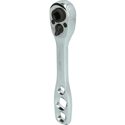 Imagen de KS Tools 130.0222 Carraca para tuberías de refrigeración y aire acondicionado 5 en 1, conmutable, 157mm