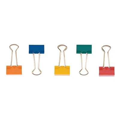 Imagen de Q Connect Pinza abatible (24 mm, 10 unidades), varios colores