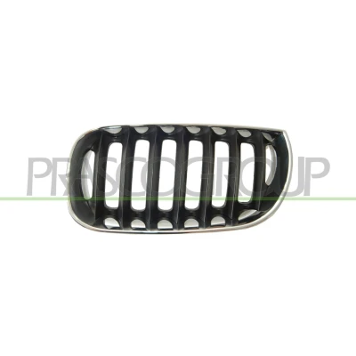 Imagen de PRASCO BM8022004 Parrilla izquierda, Delante, izquierda cromo/negro BMW: X3