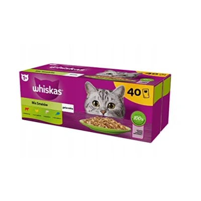 Imagen de Ueber SRL WHISKAS Core Sel. Eje 40 x 85 g, 443097