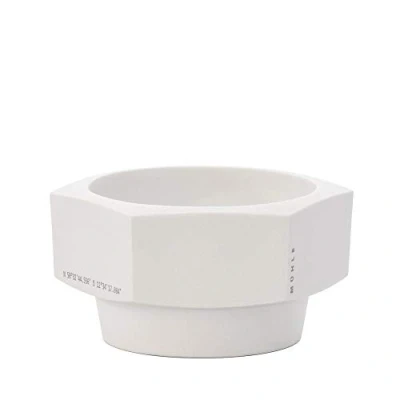 Imagen de Mühle Bol de Afeitado Hexagon Porcelana Blanca, Único, Estándar