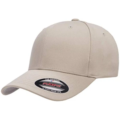 Imagen de Flexfit Gorra Ajustada de béisbol atlética para Hombre, Piedra, S/M