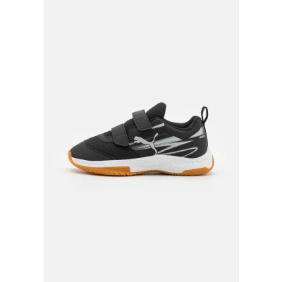 Imagen de Puma Varion II JR Unisex Zapatillas de balonmano para niños, Talla: 30, Black/cool light gray Zapatos