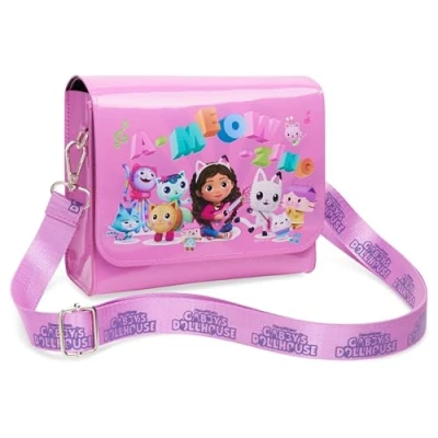 Imagen de Casa de Muñecas Gabby Bolso Niña, Bandolera con Correa Ajustable Regalos para Niñas