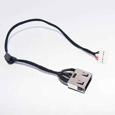 Imagen de conector de puerto carga con CC arnés cable repuesto para Lenovo IDEAPAD G50 70 80 85 90 DC30100LE00
