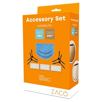 Imagen de ZACO Juego de Accesorios V5sPro y V5x, Plástico, Set: V5spro, V5x