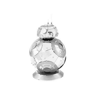 Imagen de Star Wars Metal Earth Puzzle 3D Droide Bb 8. Rompecabezas De Maquetas Para Construir Adultos Nivel Desafiante 4.7 X 7.6 Cm