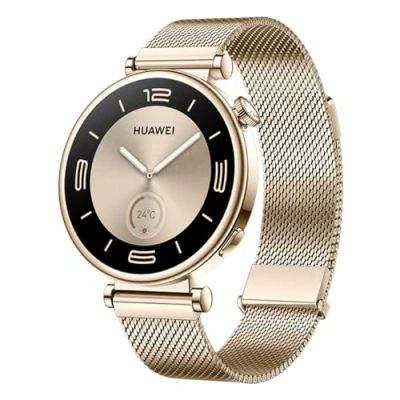 Imagen de HUAWEI WATCH GT 4 41mm Smartwatch, hasta 7 días de batería, iOS &amp; Android, gestión calorías, seguimiento profesional la salud, SpO2, monitoreo frecuencia cardíaca, Dorado