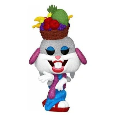 Imagen de FUNKO POP Looney Tunes Bugs Bunny con Sombrero DE Frutas Glitter Efecto Diamante Exclusivo EDICION Especial 51731 Muñecos cabezones, Solid, Multicolor, One Size (FUNKO 51731)