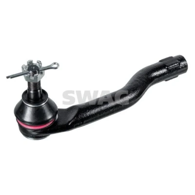 Imagen de SWAG 83 94 2477 Rótula de dirección Eje delantero, derecha con tuerca almenada rebajada MAZDA: 2 Hatchback
