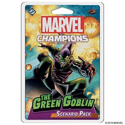 Imagen de Fantasy Flight Games , Marvel Champions: Scenario Pack: The Green Goblin, Card Game, 1 to 4 Players, Ages 14+, 40 70 Minutes Playing Time