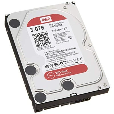 Imagen de Western Digital Red 3TB SATA 6 GB/s Disco Duro (Serial ATA III, 3000 GB, 8,89 cm (3.5&quot;), 0,6W, 4,4W, 4,4W)