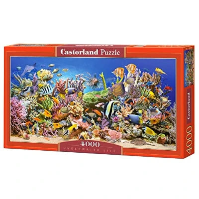 Imagen de Castorland C 400089 2 La Vida subacuática, Puzzlee 4000 teiligle, clásico Puzzle