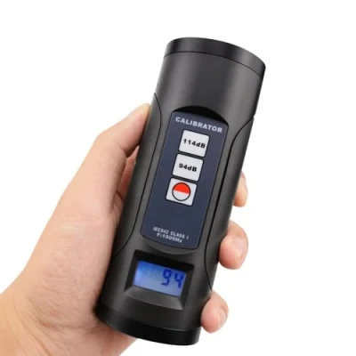 Imagen de Calibrador Digital Del Medidor De Nivel Sonido (Calibrator 94db &amp; 114db With Lcd)