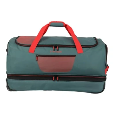 Imagen de Travelite Basics 2 Rollen MIT Dehnfalte Bolsa de fin semana, Talla: One Size, Grün orange
