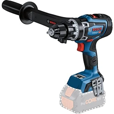 Imagen de Bosch Professional BITURBO GSB 18V 150 C Taladro percutor a batería (18V, Nm, 2200 rpm, conectable, sin batería, en caja), Azul