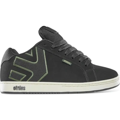 Imagen de Etnies Fader Zapatillas skate, Hombre, Talla: 37.5, Black/green Piel de imitación/tela