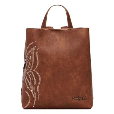 Imagen de Desigual Mochila, Mujer, Talla: One Size, Beige