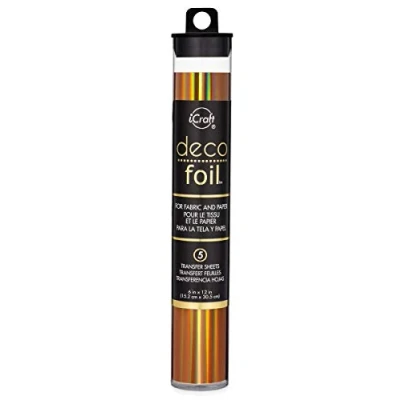 Imagen de Deco Foil Specialty Transfer Sheets 6&quot;X12&quot; 5/Pkg Peach Princess