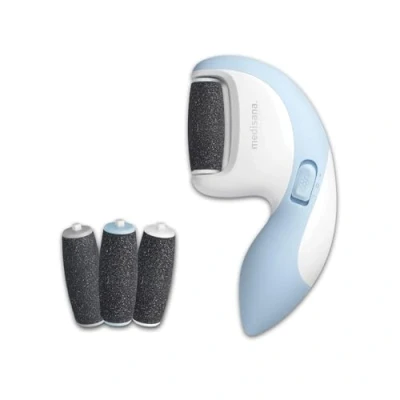 Imagen de medisana CR 870 Removedor de callos eléctrico, Cuidado los pies, Lima callos, Apto para Manos y codos, Incluye 3 accesorios diferentes, 2 velocidades, Accesorio grueso fino