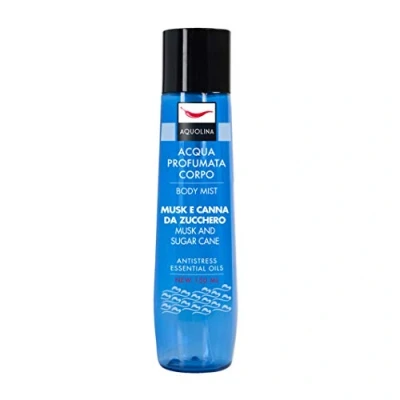 Imagen de Aquolina Agua corporal perfumada almizcle y caña de azúcar. Fragancia persistente burbujeante misteriosa Formato 150 ml