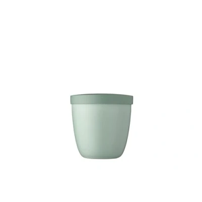 Imagen de Mepal Snackpot Ellipse Recipiente para Alimentos guardar y Transportar Aperitivos Apto Congelador, Microondas Lavavajillas 500 ml Nordic Sage
