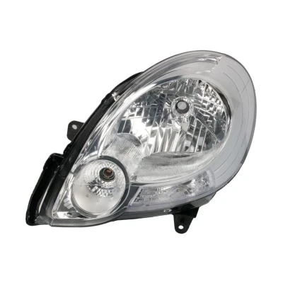 Imagen de TYC 20 1400 05 2 Faros izquierda H4, P21/5W cromo con luz diurna para circulación por la derecha electromotor RENAULT: Kangoo II / Grand