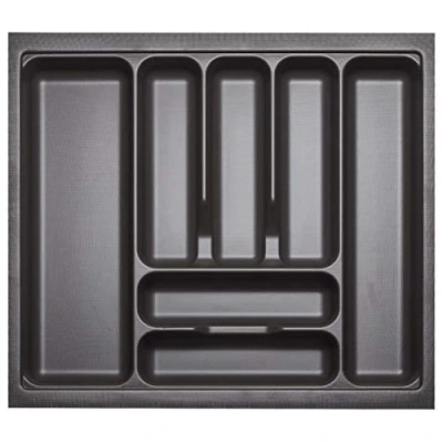 Imagen de Orga Box I Cubertero 519 x 473 gris lava con estructura perlada para Tandembox Antaro/Intivo y ModernBox en armario de 60 cm