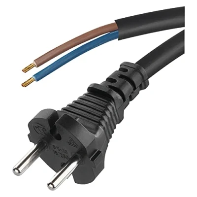 Imagen de Emos Flexo de Cable gu MMI 2 x 1 mm, 3 m, Negro, SY 10