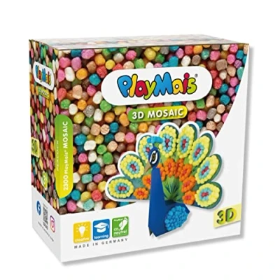 Imagen de PlayMais® MOSAIC 3D PEACOCK