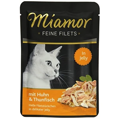 Imagen de MIAMOR Filetitos Pollo Atun Gelat. Sobre 24x100g