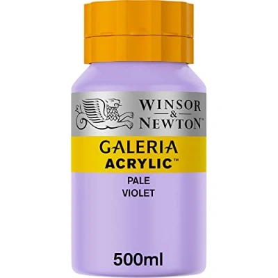 Imagen de Winsor &amp; Newton Galería Pintura Acrílica , 500 ml, Morado (Pale Violet)