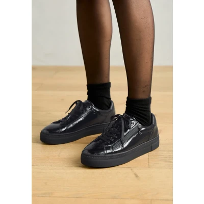 Imagen de Tamaris Zapatillas Veganas para Mujer, Negro Charol, 37 EU