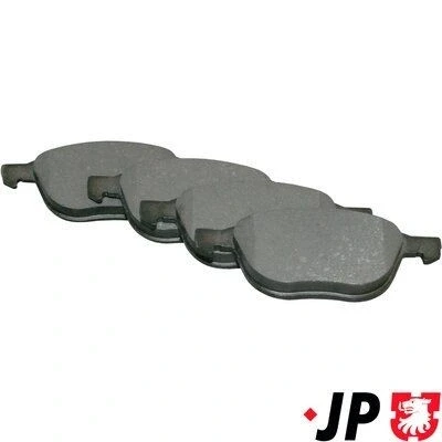 Imagen de JP GROUP 1563600110 Juego de pastillas freno Eje delantero excl. contacto avisador desgaste FORD: Focus 3, 2, KUGA VOLVO: S40 II